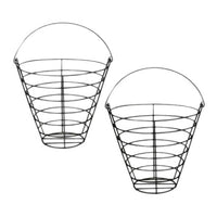 Iron Wire Golf Ball Basket, Holds 70 Balls