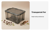 Airtight Storage Bin Large Capacity Airtight Canister Set Secure Locking Lids