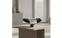 Abstract Vase Modern Sculptural Vase Unique Flower Holder for Bookshelf