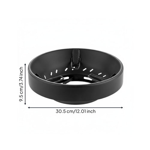 Wind Guard Saving Cooktop Heat Deflector Heat Collecting Stainless Cooktop Wind Guard Band