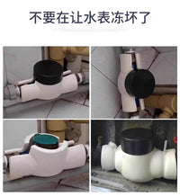 Water Meter Insulation Protective Cover with Anti-Freeze Pipe Sleeve for Outdoor Use