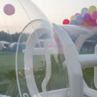 Long-Lasting PVC Inflatable Bubble Tent Waterproof Inflatable Bubble House Weatherproof Transparent Dome Tent Spacious Interior for Hoteliers, Event Planners