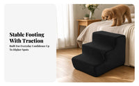 High-Compression Three-Step Pet Stair