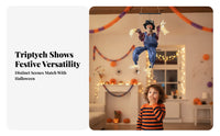 Hanging Scarecrow on Swing