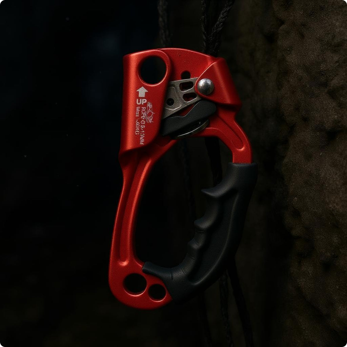 Right-Hand Ascender Hot-Forged Hand Ascender Textured