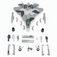 Fighter Plane Model Highly Detailed 1:72 Fighter Jet Interchangeable Parts Diecast Airplane Model for Aviation Enthusiasts