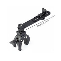 Saxophone Mic Holder Adjustable Clarinet Audio Pickup Mount Scratch-Resistant Instrument Bell Audio Pickup Clip for Artists