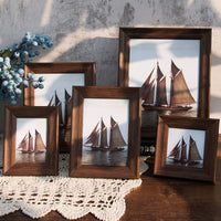 American Retro Style Photo Frame for Wall or Tabletop Display, Various Sizes