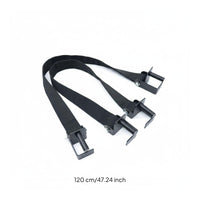 Multi Size Fit Gym Safety Belt Adjustable Barbell Support Strap Snap Hooks for Powerlifters, Weightlifters, Weight Room