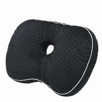 Contoured Side Sleeper Ear Pillow Ergonomic Ear Pillow Textured Textile