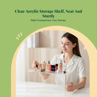 Clear acrylic divider panel