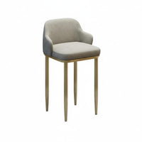 Restaurant design pubstool Integrated Footrest Lowsupport Pedestal Stool for Bistro
