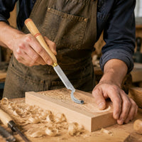Bent Hollowing Tool Arched Tool Edge Swan Neck Hollower Hardwood Friendly Bowl Turning