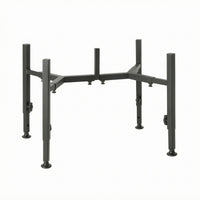 Elevated Feeding Stand Black Adjustable Dog Bowl Simple to Clean to Clean Adjustable Pet Bowl Holder for Dogs