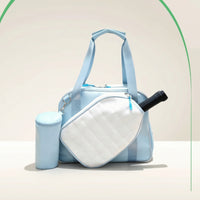 Waterproof Racket Sports Bag with Ball Pouch Padded Badminton Bag Multipurpose Large Capacity