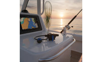 Aquatic Reservoir Waterways Component with Cable Resistant Waterways Control Component Quick-Connection for Anglers