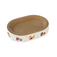Cat Scratcher Bed Recyclable Scratcher Bowl Safe for Living Room, Cats, Kittens