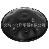 MBAT Professional 22-inch 10-Note Steel Tongue Drum Handpan for Music Therapy