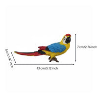 Aquarium Bird Ornament Realistic Look Garden Decor Exquisite Details
