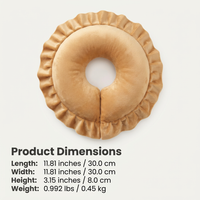 Face Down Pillow Massage Face Cradle Rest Cushion for Salon Use, Pillow Massage  #variant:Camel