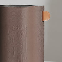 Vase with Side Tab Sculptural Tabletop Vase Vessel Modern Decorative for Living Room, Entryway
