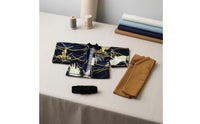 1/12 Doll Kimono Outfit Floral Print Kimono Jacket Set Woven Material Hobby Apparel