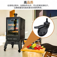 74064轮子 3英寸万向锁定脚轮刹车轮 Pit Boss等木屑烤炉替换件