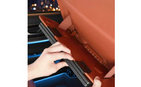 Rear Seat Trash Bin Washable Seat Back Trash Bag Hidden Design