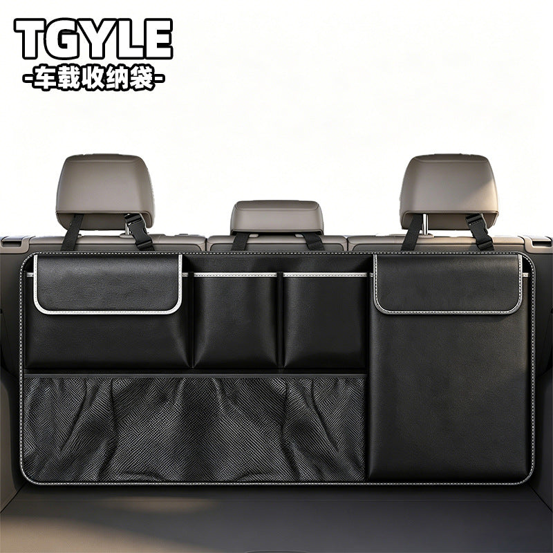 Universal Car Trunk and Rear Seat Storage Organizer Bag, Multi-layer, Large Capacity, Portable