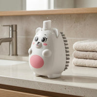 Liquid Cleaning Brush Contoured Grip Liquid Shoe Brush Compact