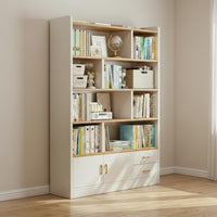 Floor Standing Storage Shelf Large Capacity Multi-Tier Storage Shelf for Bedroom