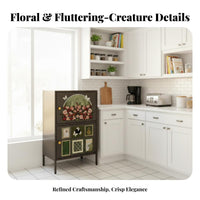 Multi-Tier baker's Rack utilitarian aesthetic Sideboard complimentarystanding Large Capacity for Apartment Dwellers