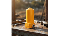 Cylindrical Fuel Filter with Steel Core Direct Fit Oil Water Separator Heavy-Duty Compact for Workshop Technicians