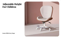 Adjustable Rotating Chair Ergonomic Support Support Household Furniture with Casters Easy Assembly for Students, Adults, Home
