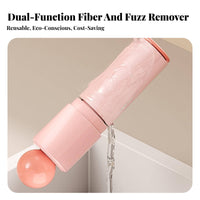 Easy to Clean 2-in-1 Lint Roller Scraper Gentle on Textile S Portable Washable Lint Roller Dustproof Cover for Travelers, Travel, Home