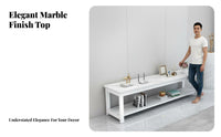Low Profile TV Cabinet Versatile Steel Frame Entertainment Console Living Room Furniture Modern Minimalist Construction Two Tier Media Stand Suitable for Apartment Dwellers Bedroom
