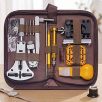 Watch Repair Tool Kit with Case Portable Spring Bar Tool Compact for Collectors
