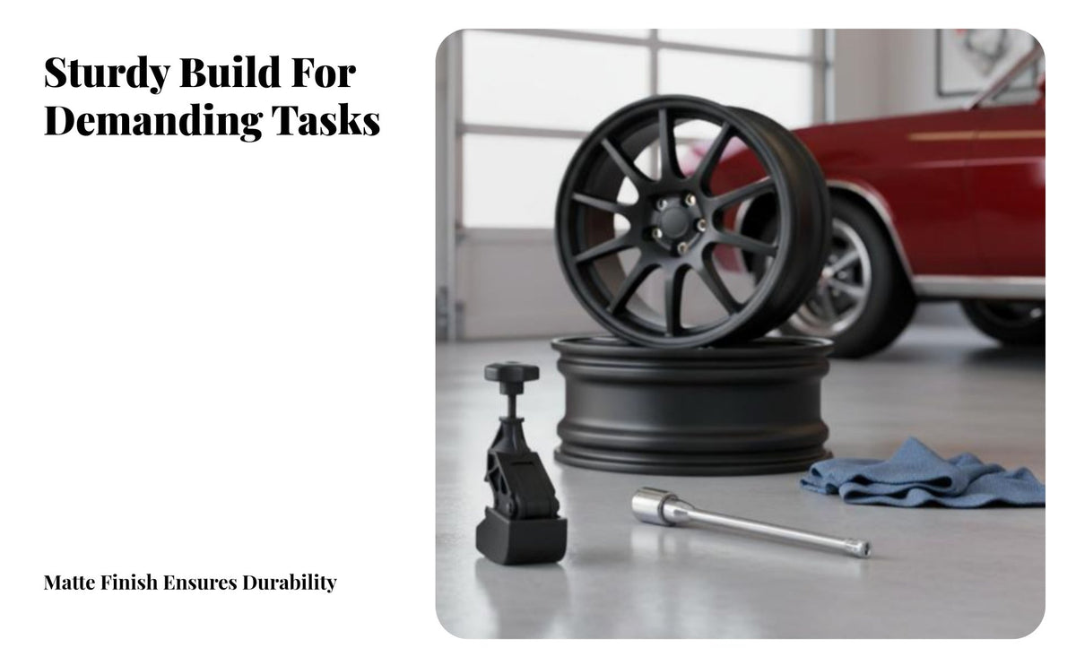 Tire Changer Clamp Time Saving Wheel Holder Easy to Use Tire Mounting Helper Tool for Mechanics, DIY Enthusiasts, Auto Repair Shop, Garage