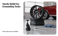 Tire Changer Clamp Time Saving Wheel Holder Easy to Use Tire Mounting Helper Tool for Mechanics, DIY Enthusiasts, Auto Repair Shop, Garage