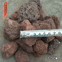 Red Volcanic Rock for Landscaping, Planters, and Water Treatment