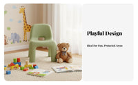 And Odorless Kids Backrest Chair Rounded Corners Toddler Chair Easy to Clean Small children's Stool Ergonomic Design for Toddlers, Preschoolers, Parents, Kindergarten, Playroom, Daycare Center, Preschool