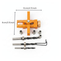 Aluminum Alloy Cabinet Door Installation Jig High Precision Wardrobe Door Drilling Template Easy Setup Cabinet Hardware Jig Time Saving