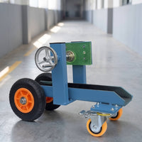 Panel Dolly with Clamp Swivel Caster Panel Cart Sturdy for Workshops