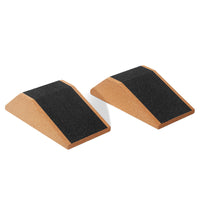 Squat Wedge Block Cork Lifting Yoga Fitness Pad Anti-Slip Training Heel Knee Incline Board Pedal