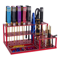 1/10 1/6 1/18 Rock Crawler Model Car Tool Storage Rack Assembly Repair Workbench Display Stand