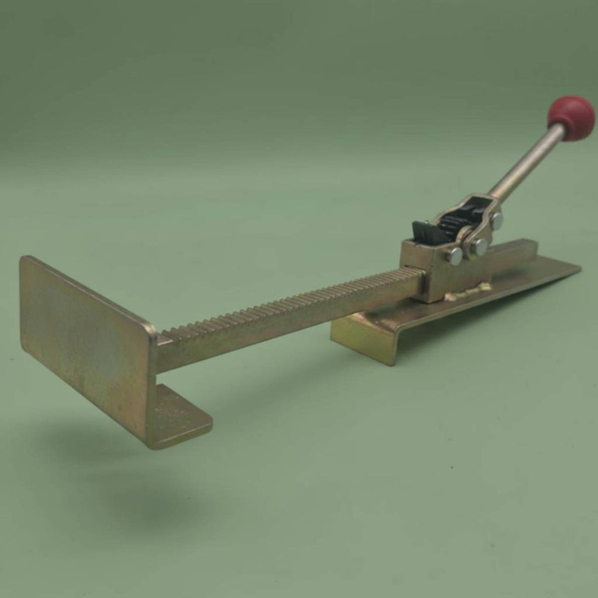 Flooring Tightening Hook Angled Lever Interlocking and Slot Floor Tool Beveled