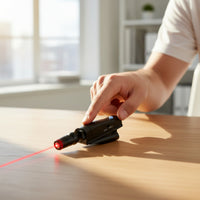 Two-Mode Putting Laser Alignment Tool Adjustable Putting Alignment Laser Matte Black Training Aid Rotatable for Beginners