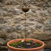Garden Bird Feeder Stake Weather-Resistant Decorative Bird Feeder for Backyard, Patio