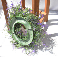 Acacia Grass Lavender Wreath for Wedding Decor & Photography Props