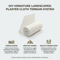 Plaster Cloth for Crafts, Gauze Wrap for Art Projects, Plaster Cloth Rolls for Body Casts, DIY Plast - Image 5